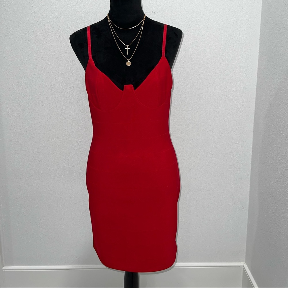 Womens red dress